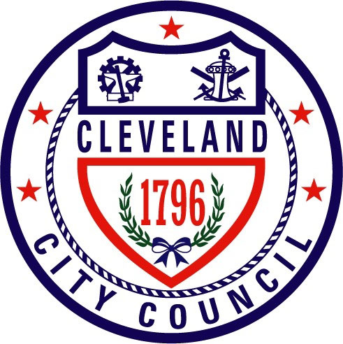 City of Cleveland council members Phyllis Cleveland and Anthony Brancatelli City of Cleveland Council logo
